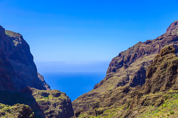 Mountains on Tenerife Island in Spain