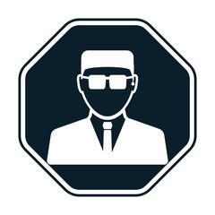 Security guard icon