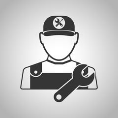 Fototapeta premium Mechanic icon