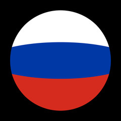 Russian flag sphere