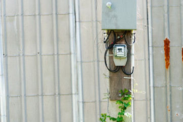 multimeter meter in studio light