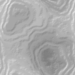 Fototapeta na wymiar Seamless greyscale pattern with imitation of map contour lines