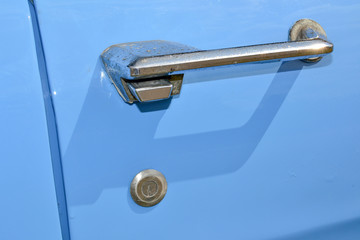 Car door handle.