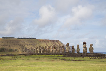 Ahu Tongariki on Easter Island