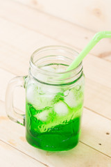 green soda