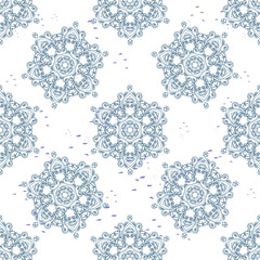 Vector element holiday snowflake