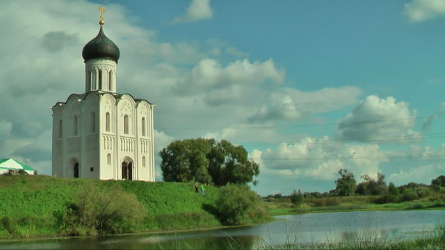 Church of Intercession on Nerl River. Bogolyubovo