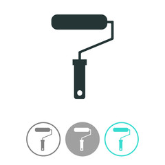 Paint roller icon.