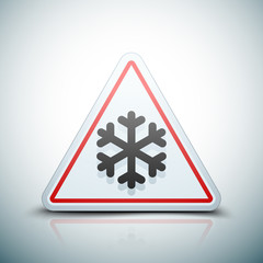 Cold Warning Sign