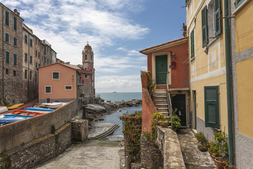 Tellaro, Church San Giorgio, Liguria, Italy
