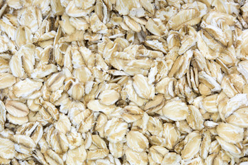 close up shot of oat flakes(textured) - 97950166