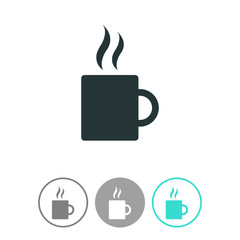 Cup vector icon.