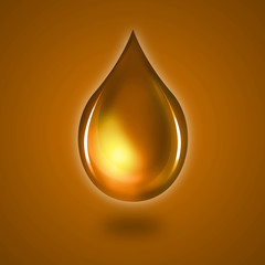 Fototapeta premium Oil drops