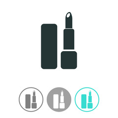 Lipstick vector icon.