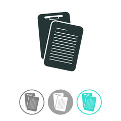List vector icon.