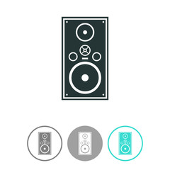 Fototapeta na wymiar Vector speaker icon.