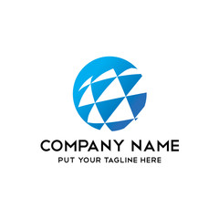  Abstract World Arrow logo icon