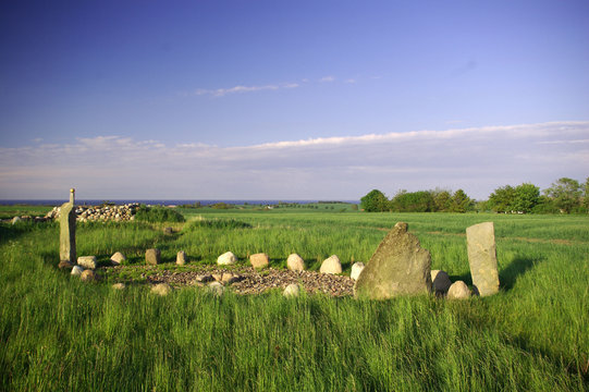 Viking grave