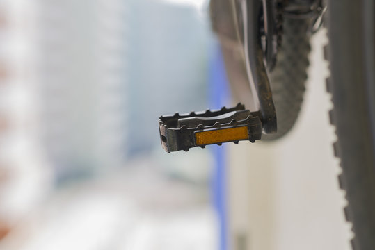 Pedal de bicicleta.
