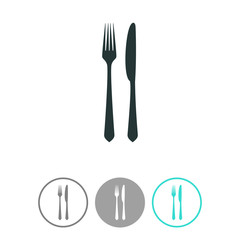 Fork and knife icon.