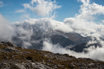 Majestic mountain landscapes of the Caucasian reserve