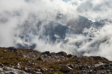 Majestic mountain landscapes of the Caucasian reserve