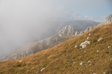 Fototapeta premium Majestic mountain landscapes of the Caucasian reserve