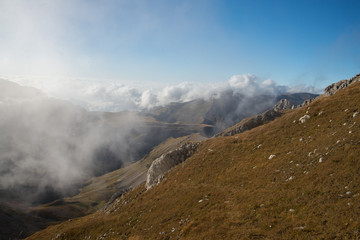 Majestic mountain landscapes of the Caucasian reserve