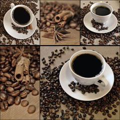 Coffee collage