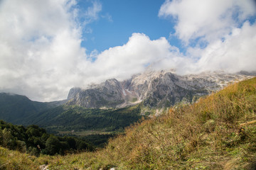 Obraz premium Majestic mountain landscapes of the Caucasian reserve