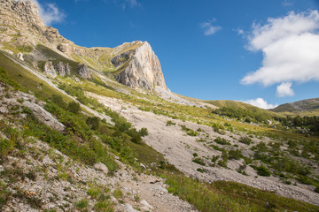 Majestic mountain landscapes of the Caucasian reserve