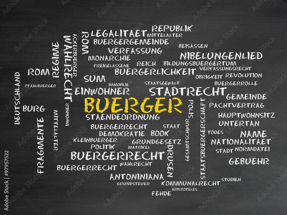 Canvas Prints bürger