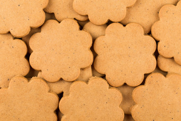 Gingerbread star cookies
