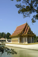 buddhistischer Tempel in Thailand und Laos