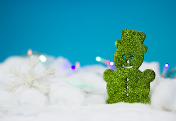 Green christmas decoration