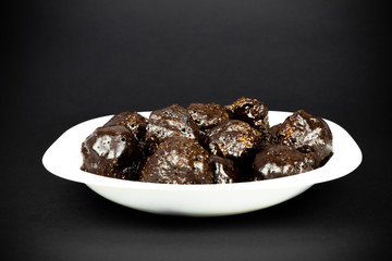 Homemade chocolate dessert