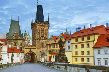 Obraz premium Charles Bridge in Prague 