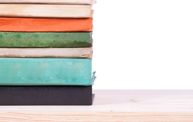 stack of Old books