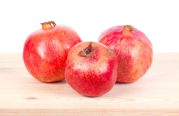 Fototapeta na wymiar Ripe pomegranate fruit .