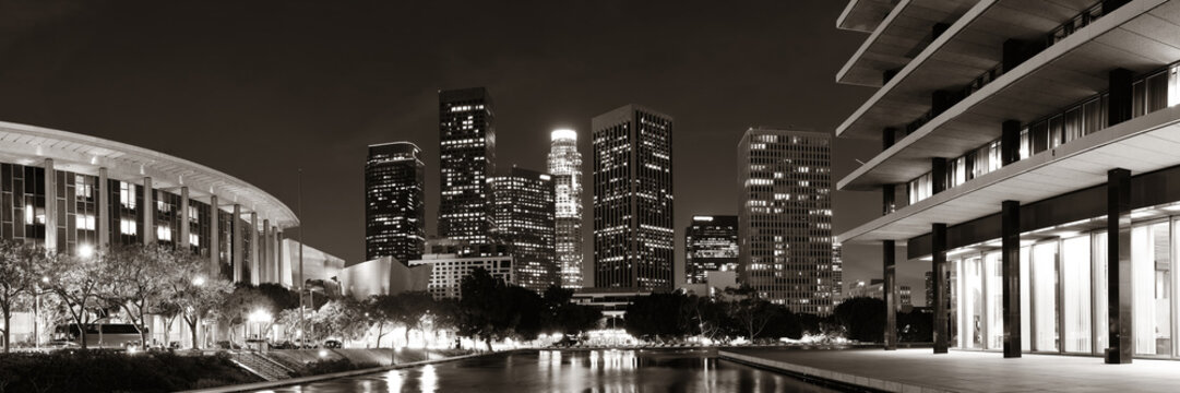 Fototapeta Los Angeles at night
