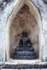 abandoned buddha image