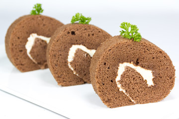 chocolate cake roll