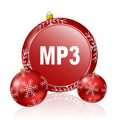 mp3 christmas icon