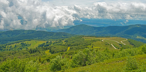 Obraz premium Meadows in mountains in summer