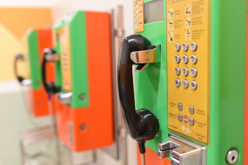 public telephones