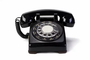 Fotobehang Vintage Old Style Telephone.  © W.Scott McGill