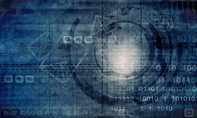 Digital connection background