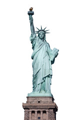 Fototapeta na wymiar Statue of Liberty (freigestellt)