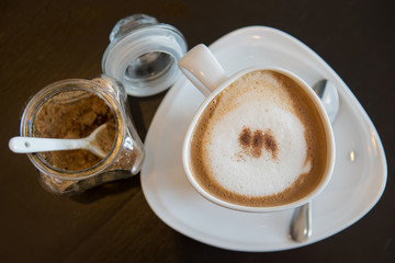 cappuccino cofee cup