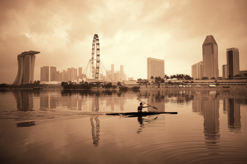 Singapore skyline